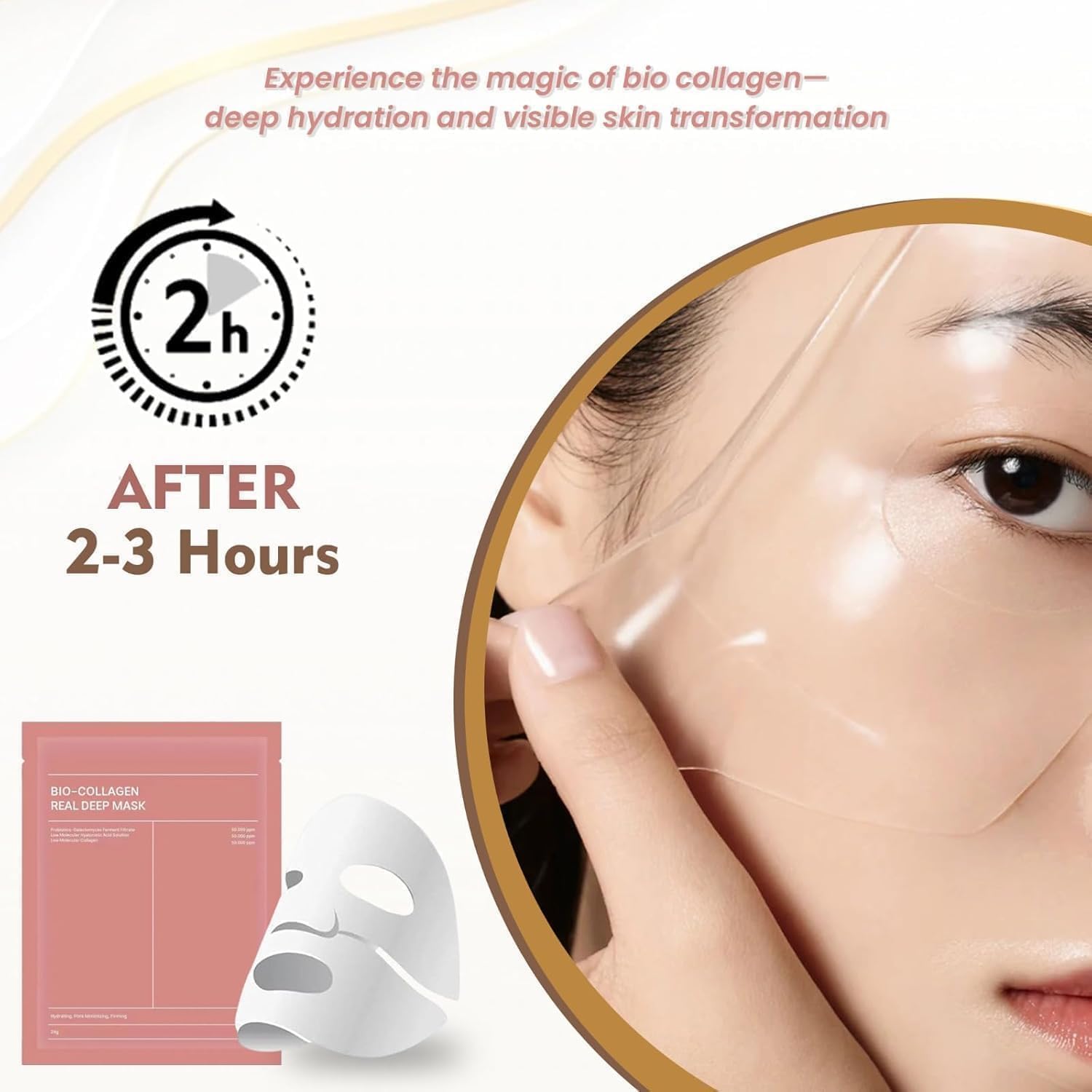 Bio - Collagen Deep Mask (Pack of 4)