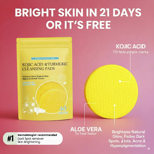 Turmeric and Kojic Acid Pads