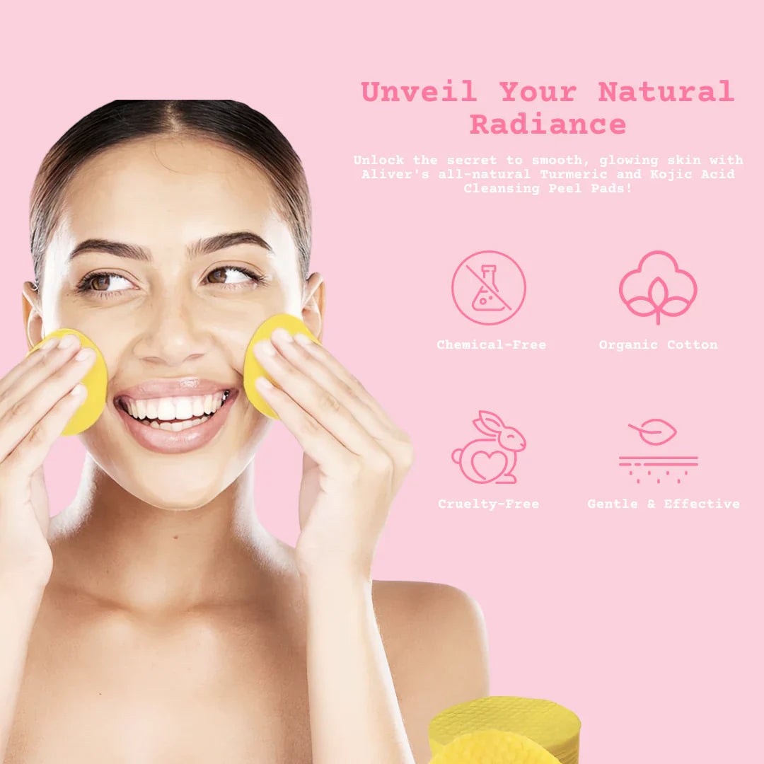 Turmeric and Kojic Acid Pads